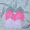 Vibrant Mix Teenage Bralette Collection