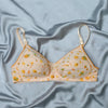 Printed Cotton Non Padded Bra