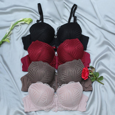 Luxe Lace Padded Bra Set