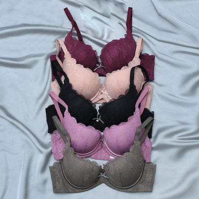 Elegant Lace Underwire Bra
