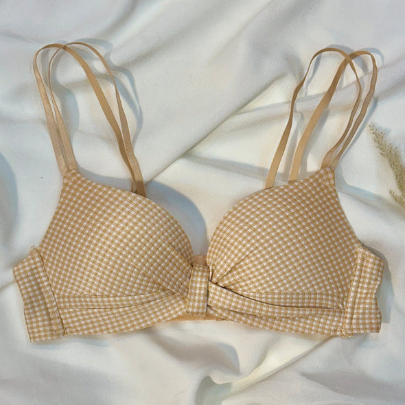 Gingham Light Pad Bra Collection