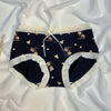 Floral & Polka Dot Cotton Panty Free Size